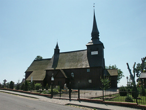 Parish church in Borzyszkowy